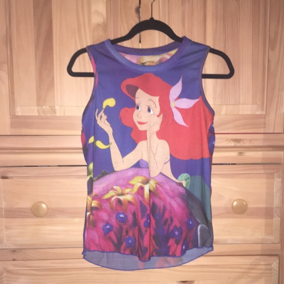 Hot Topic Tops Little Mermaid Top Poshmark